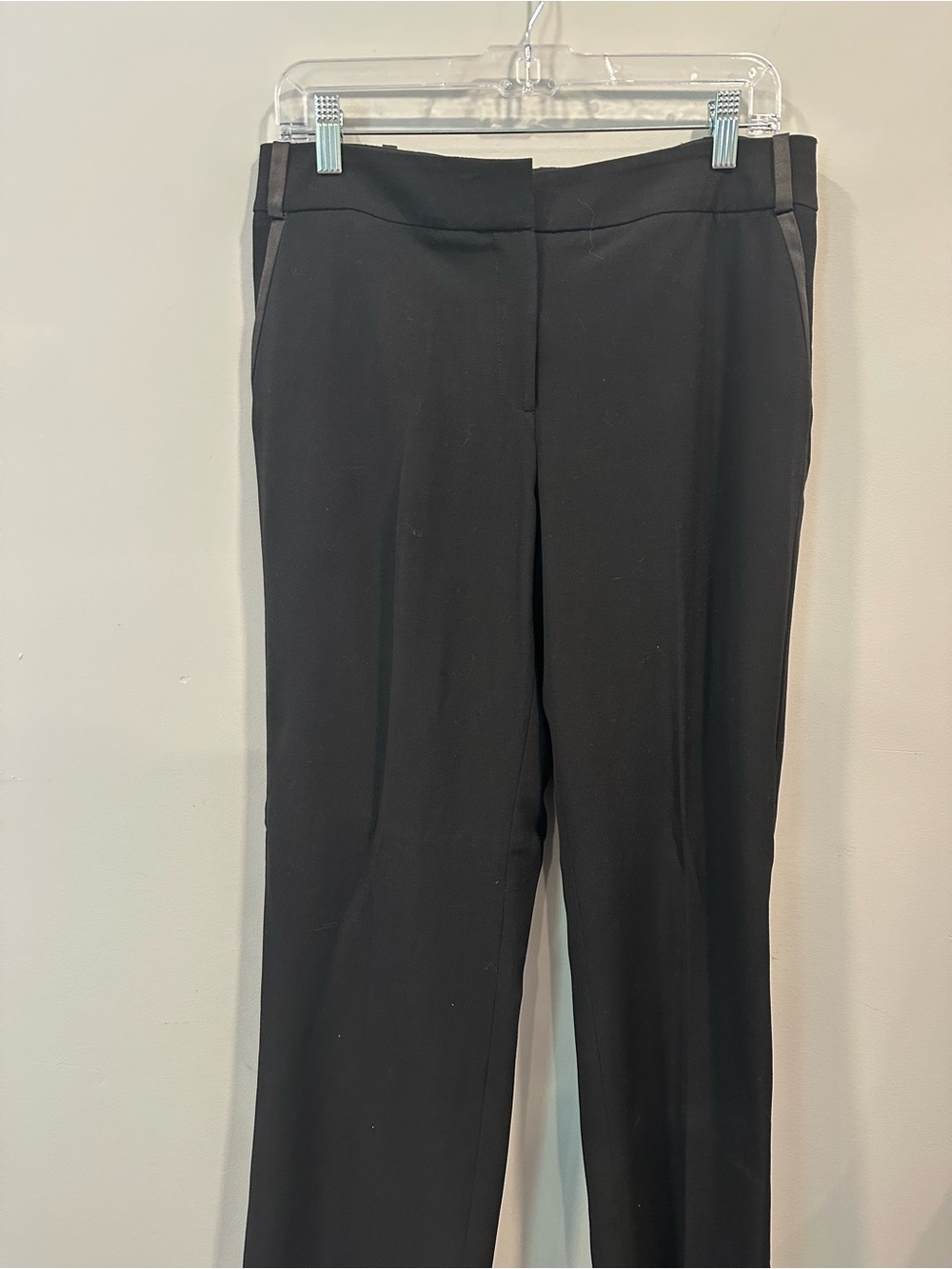 Willi Smith Black Straight-Leg Trousers